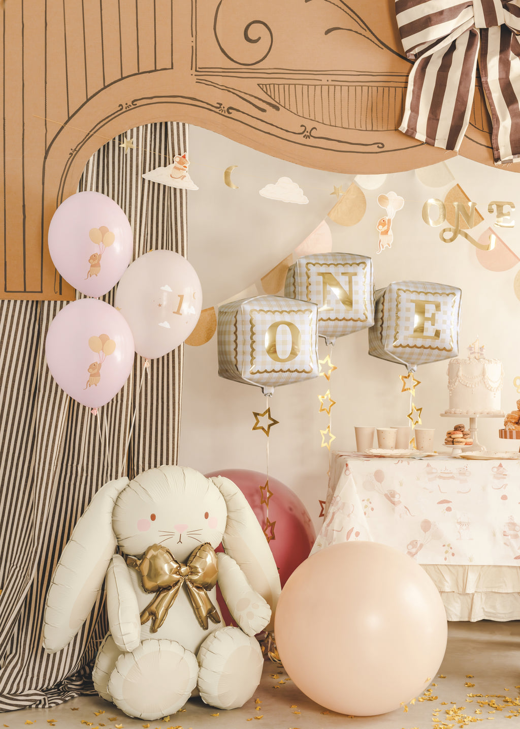 Foil balloon cubes 30x33 (x3)