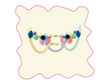 Ghirlanda Honeycomb Color Pop Happy Birthday