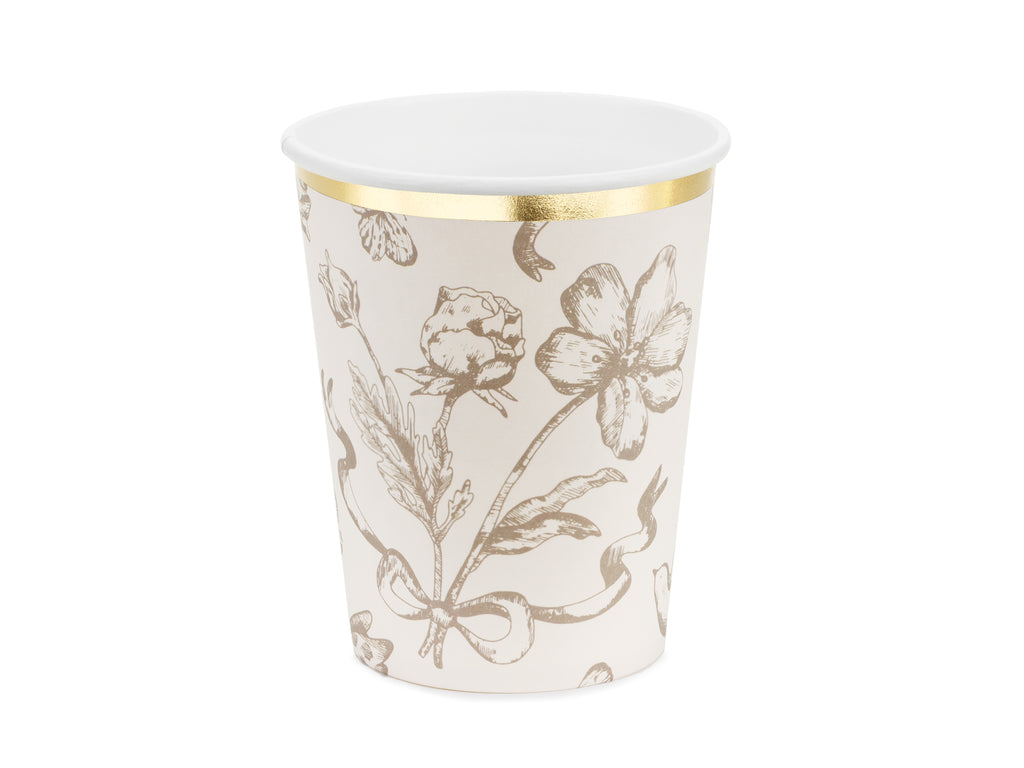 Bicchieri Floral Vintage (x 6)