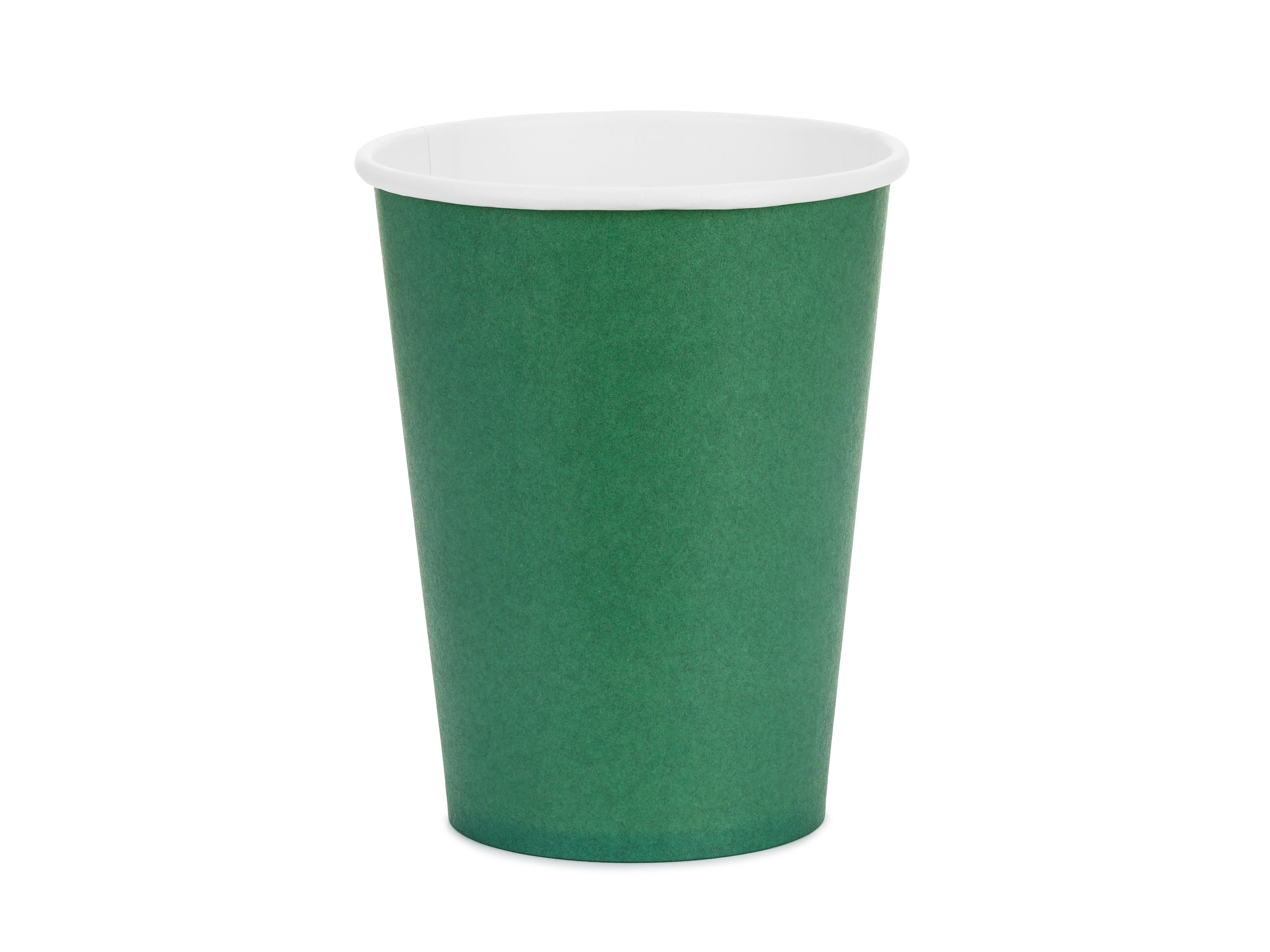 Bicchieri di Carta Verde Scuro 250 ml (x 6)