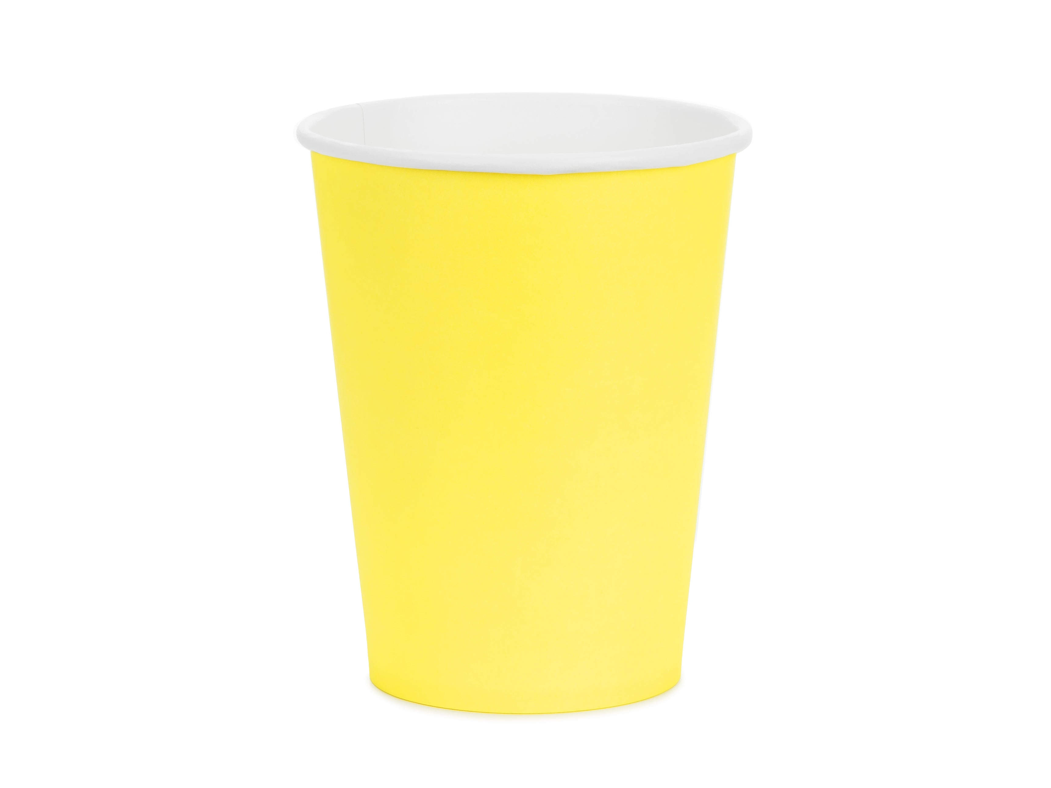 Bicchieri di Carta Gialli 250 ml (x 6)