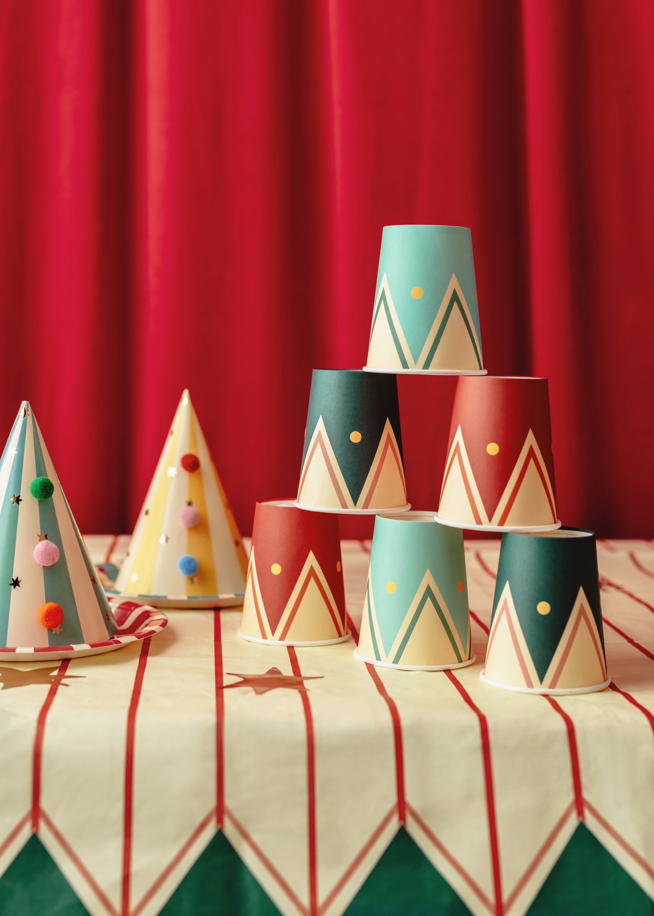 Bicchieri Circus (x 6)