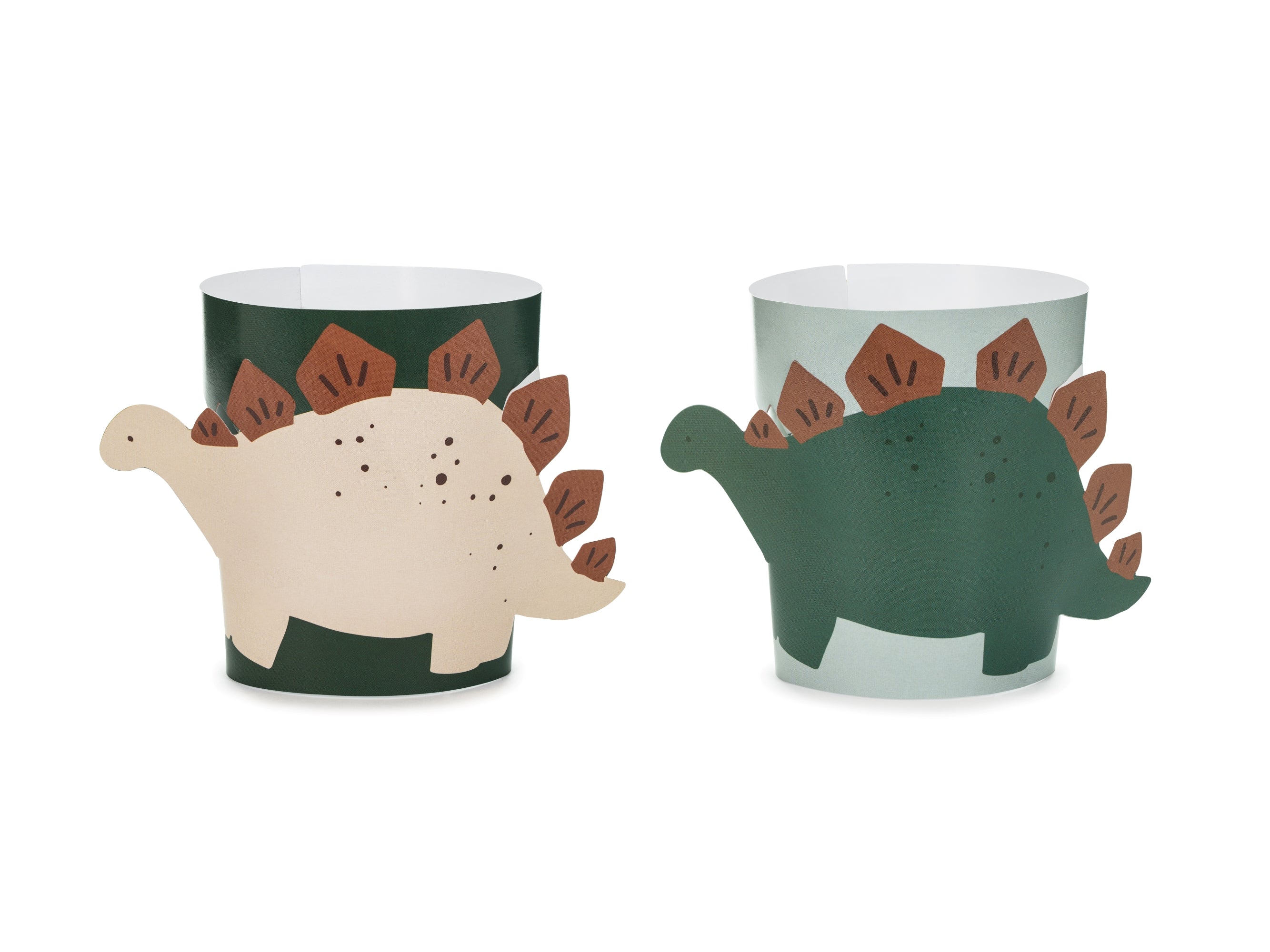 Fasce Decorative per Bicchieri Dinosauri (x 6)