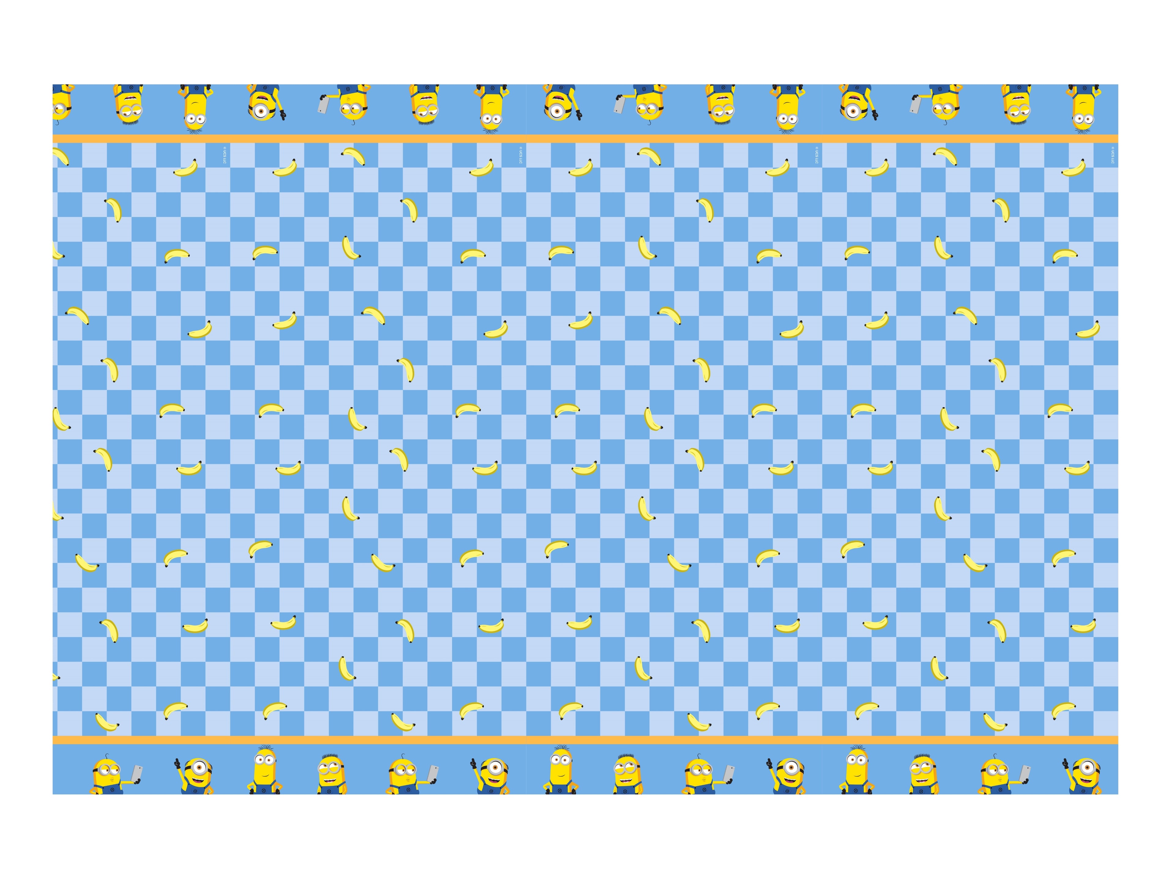 Tovaglia di Carta Minions 180 × 120 cm