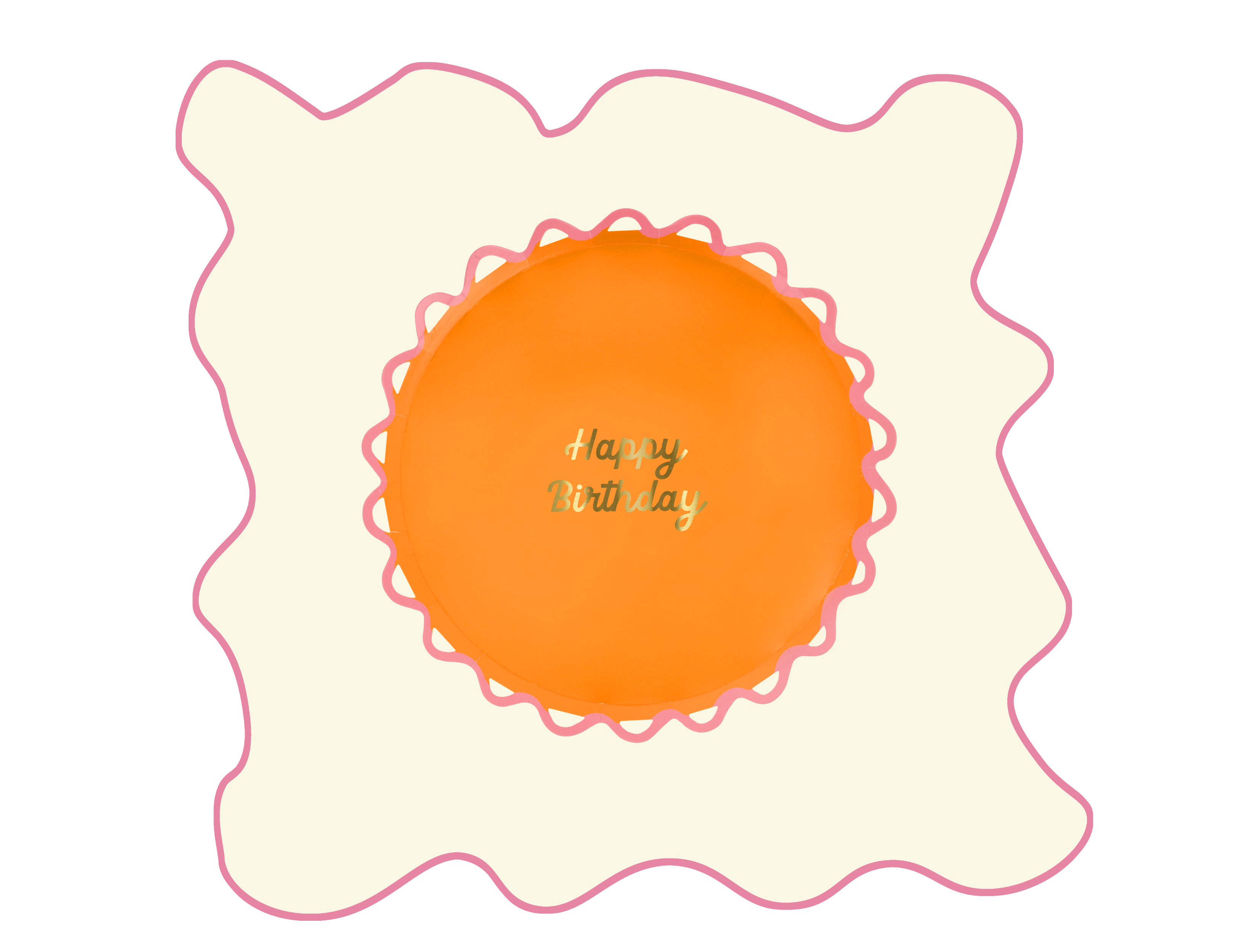 Piatti Portata Color Pop Happy Birthday