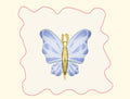 Foil Balloon Butterfly, 69x69 cm, blue