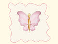 Foil Balloon Butterfly, 69x69 cm, rosa