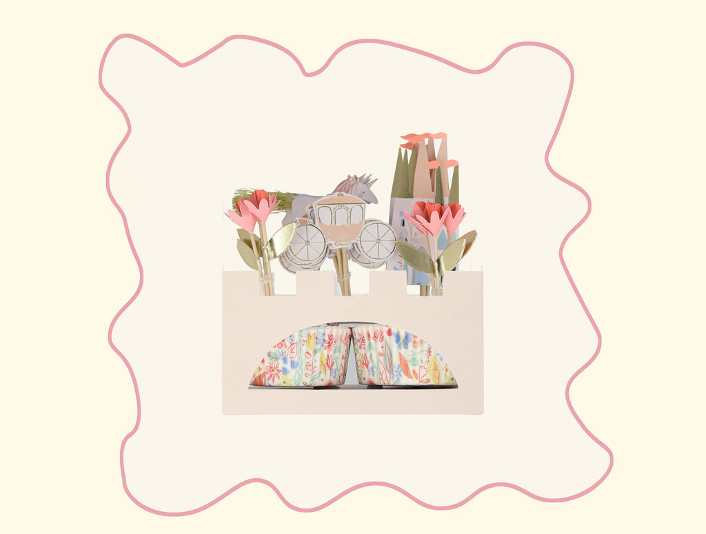 Kit Cupcake Principessa (x24 toppers)