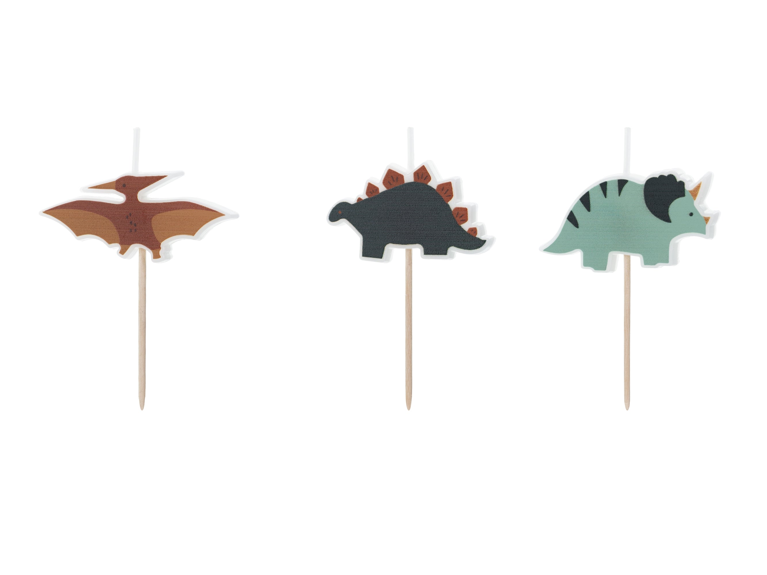 Candeline Dinosauri (x 3)