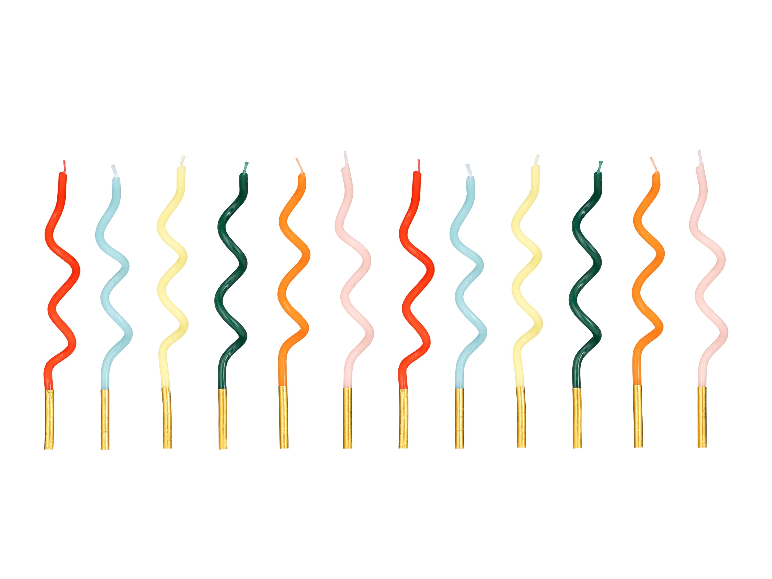 Candeline Rainbow Curl (x 12)