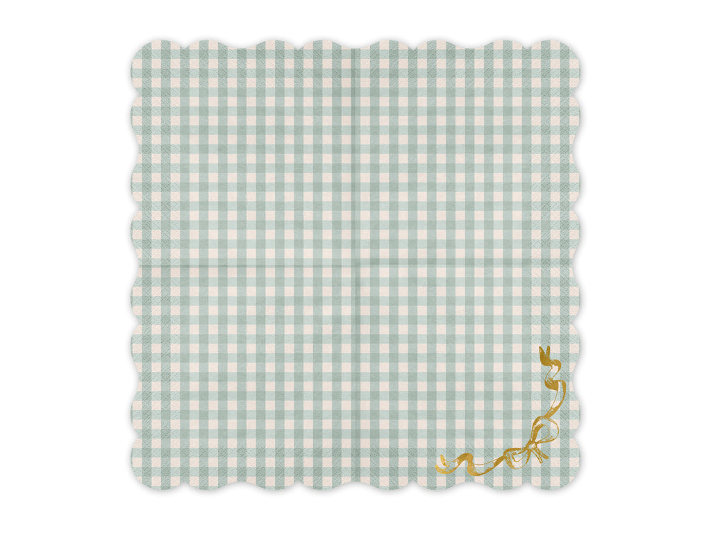 Tovaglioli Checkered Bow (x 12)