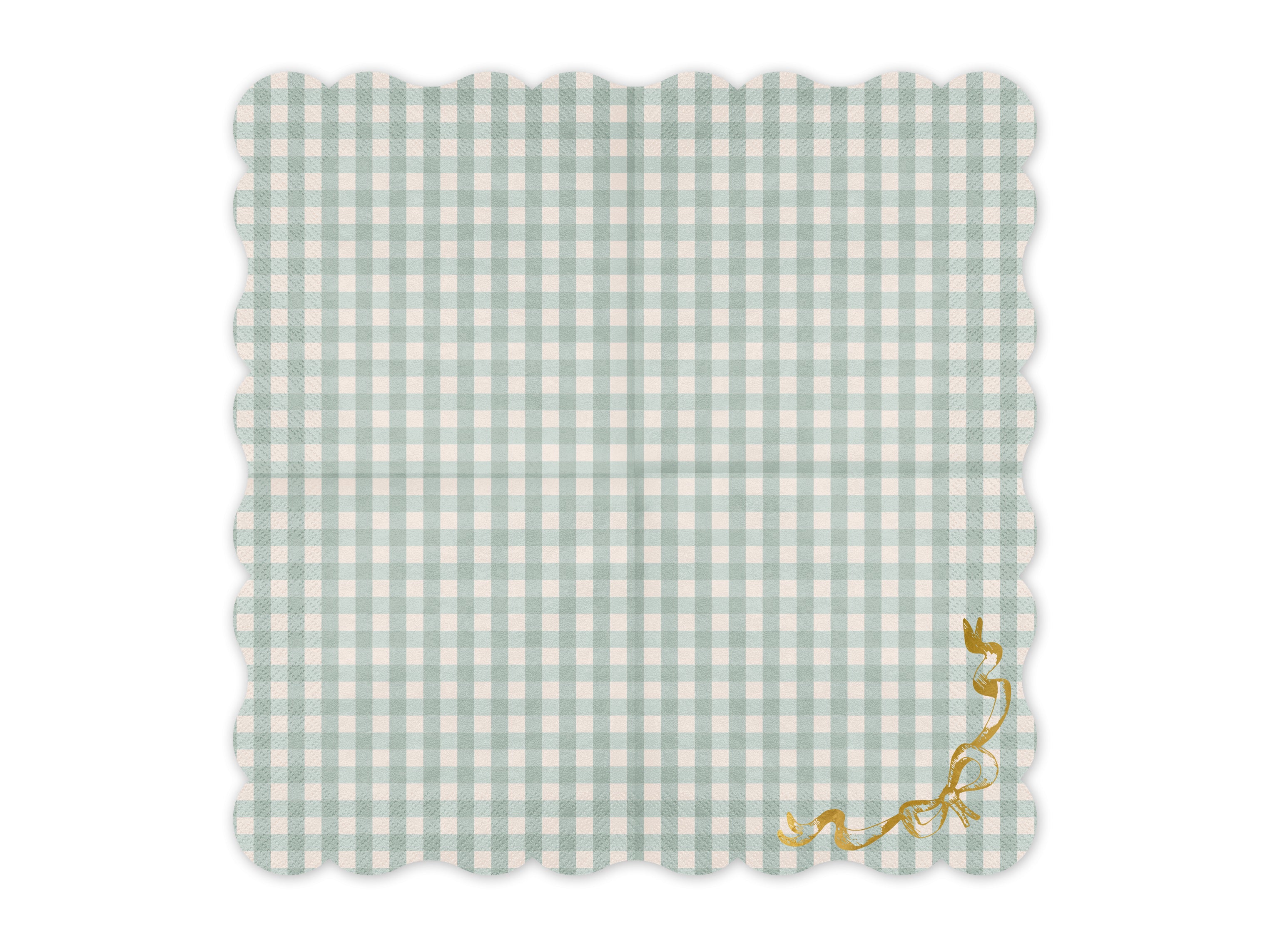 Tovaglioli Checkered Bow (x 12)