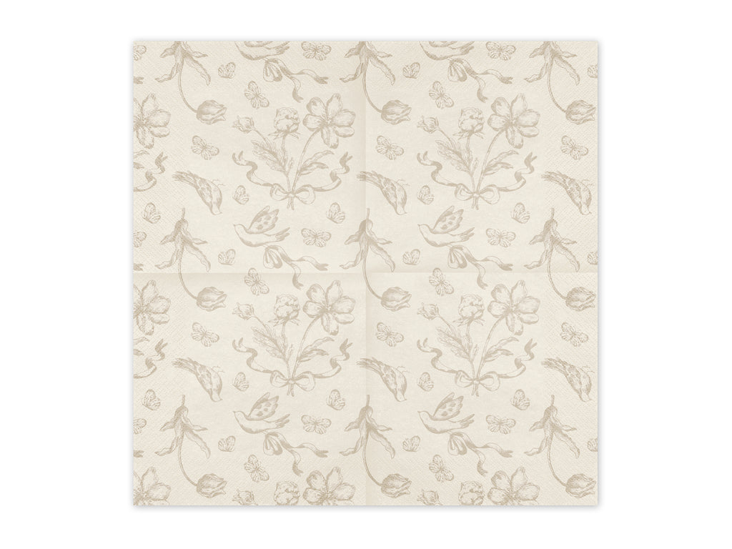 Tovaglioli Floral Vintage (x 12)