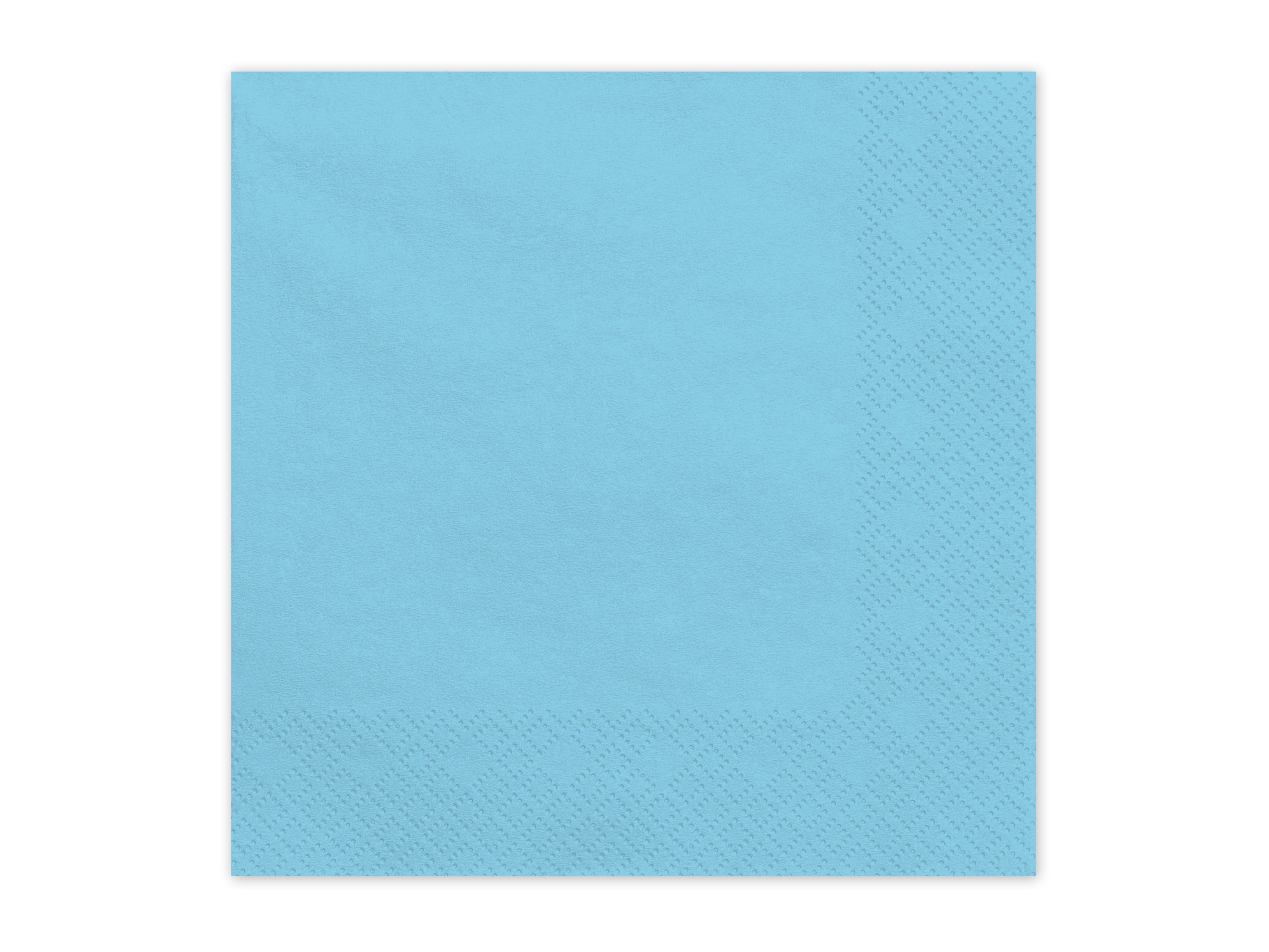 Tovaglioli di Carta Azzurri 33 x 33 cm (x20)