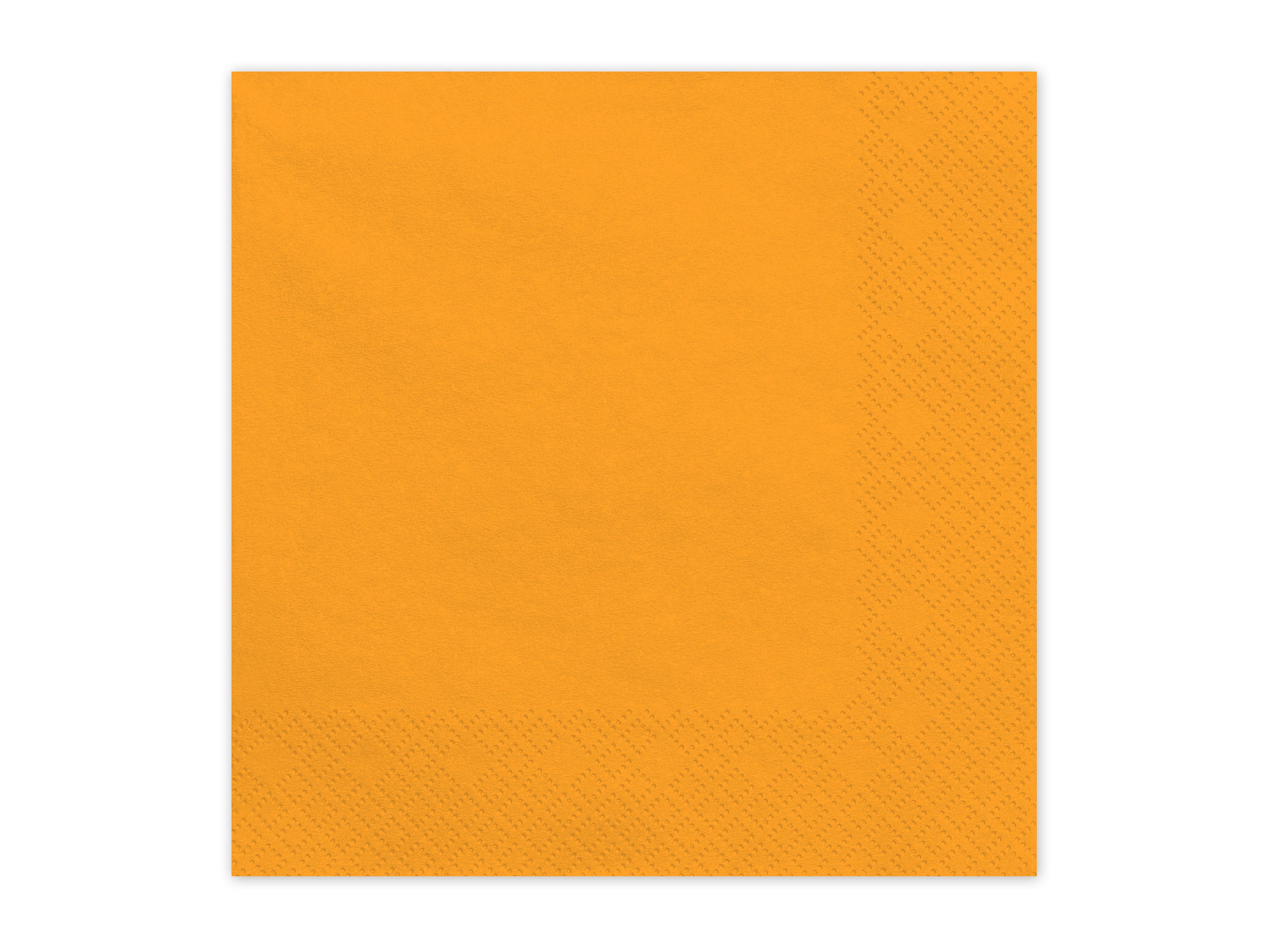 Tovaglioli di Carta Arancione Chiaro 33 x 33 cm (x20)