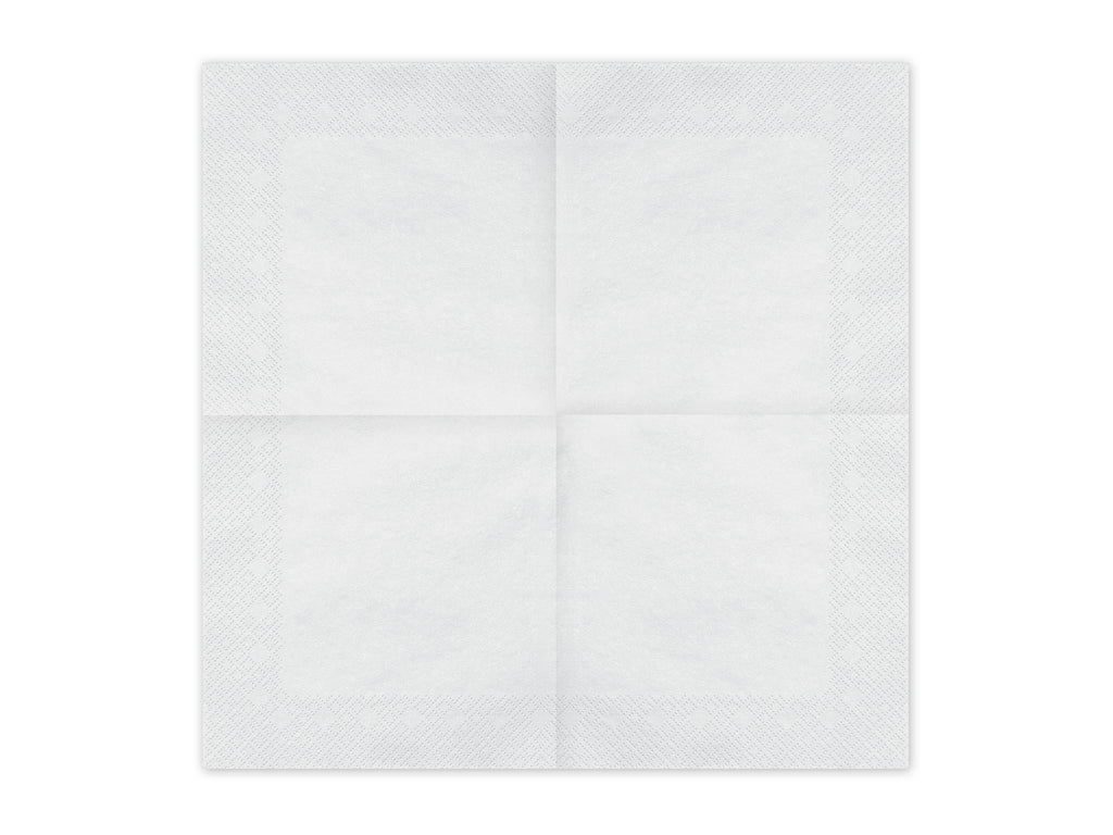 Tovaglioli di Carta Bianchi 33 x 33 cm (x20)