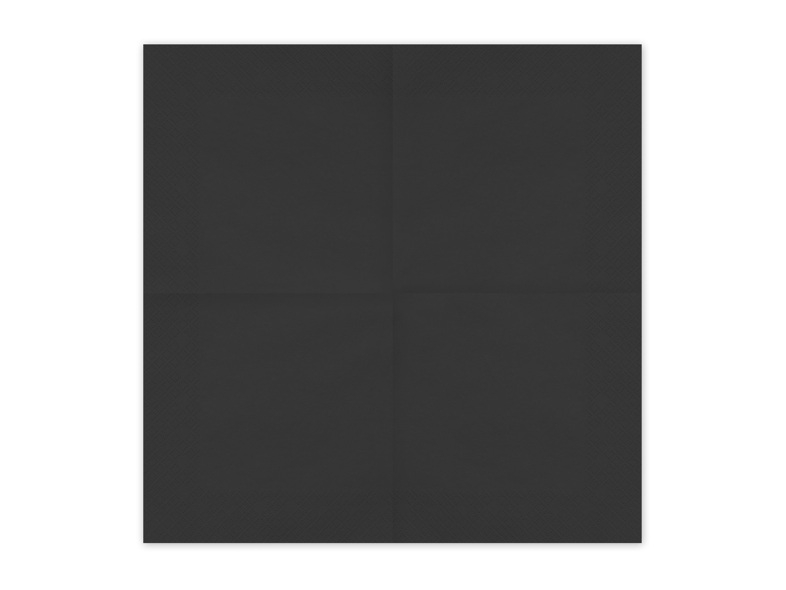 Tovaglioli di Carta Neri 33 x 33 cm (x20)