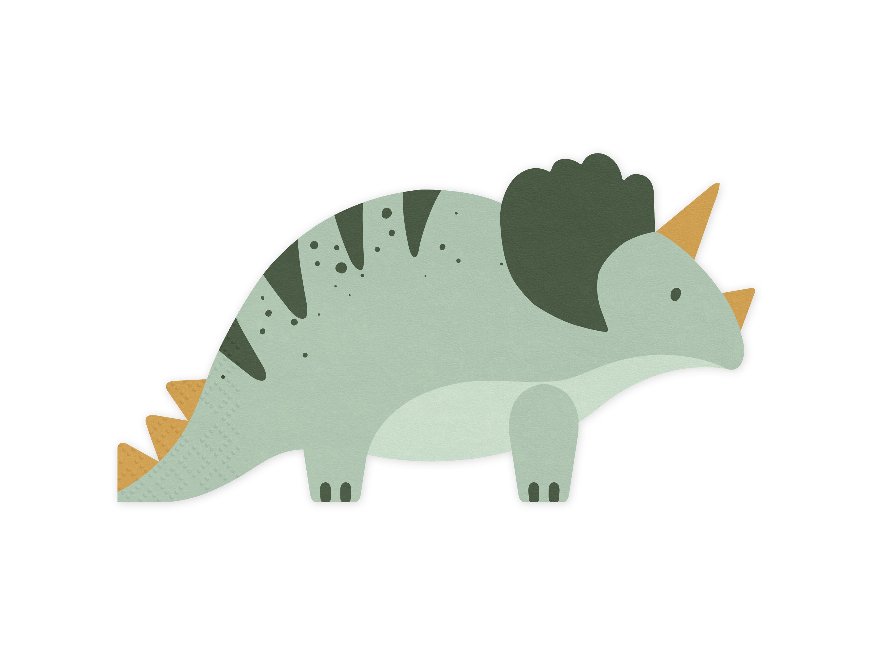 Tovaglioli Triceratops (x 12)