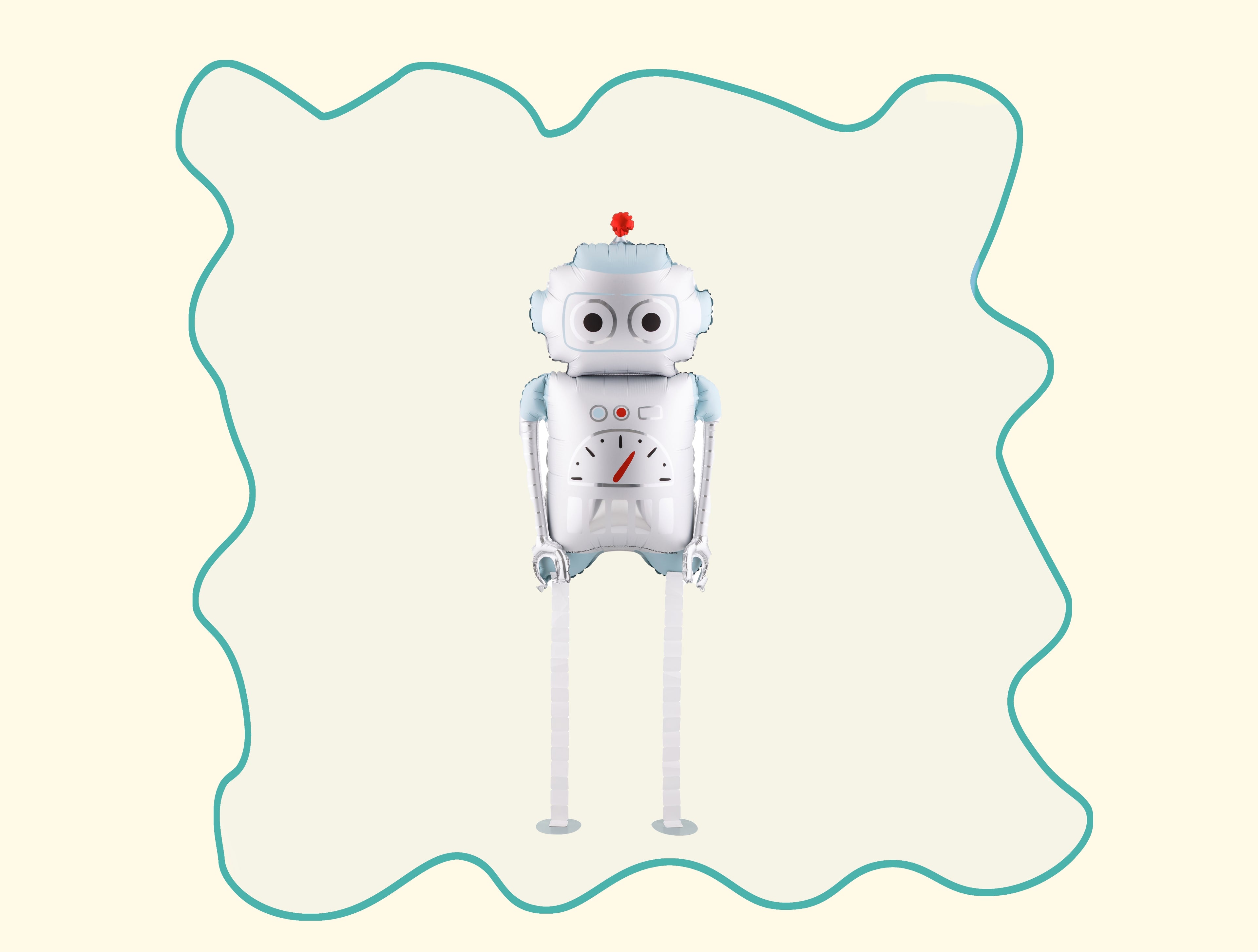 Foil Balloon Robot 38x80 cm