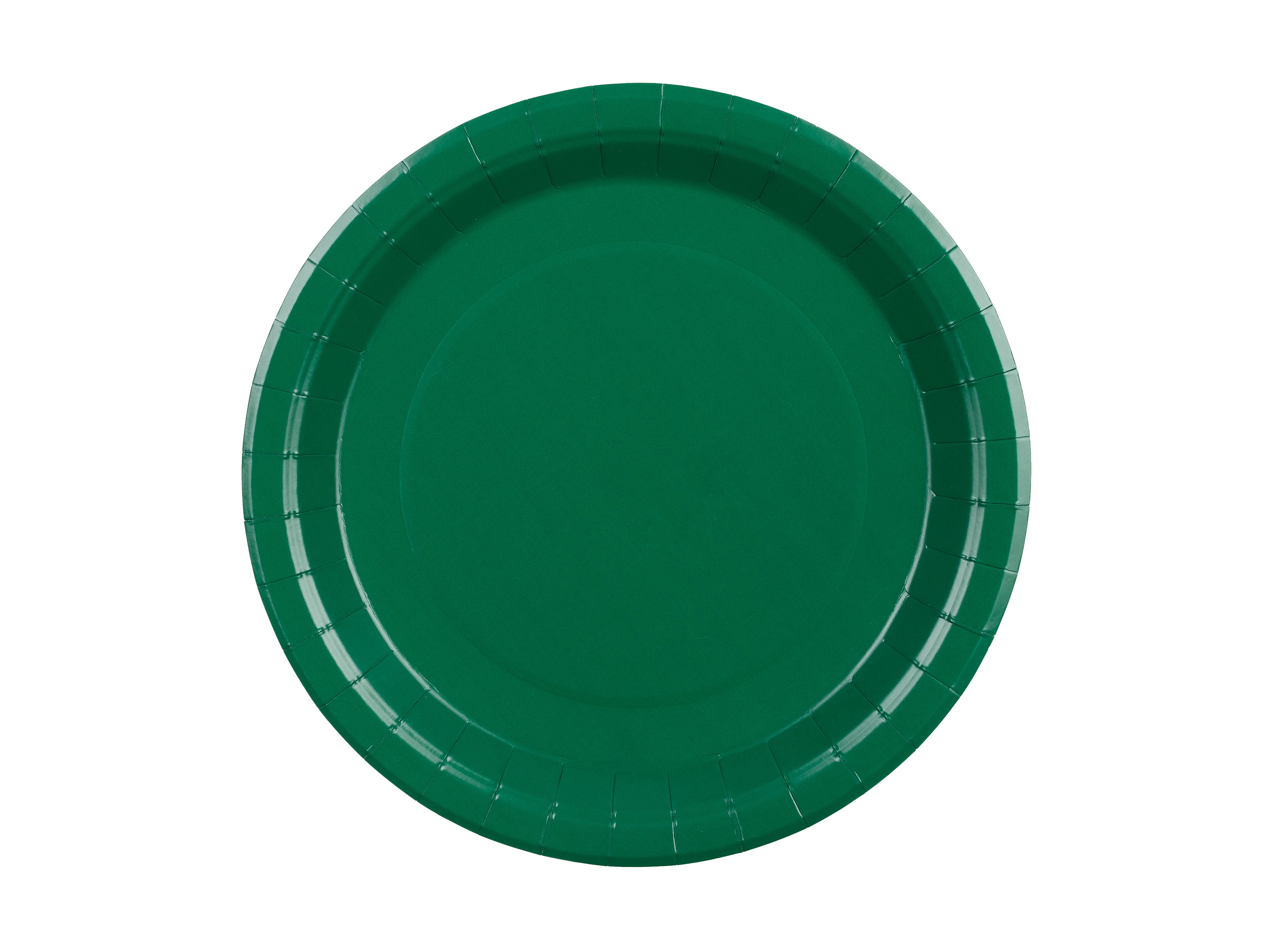 Piatti di Carta Verde Scuro 23 cm (x 6)