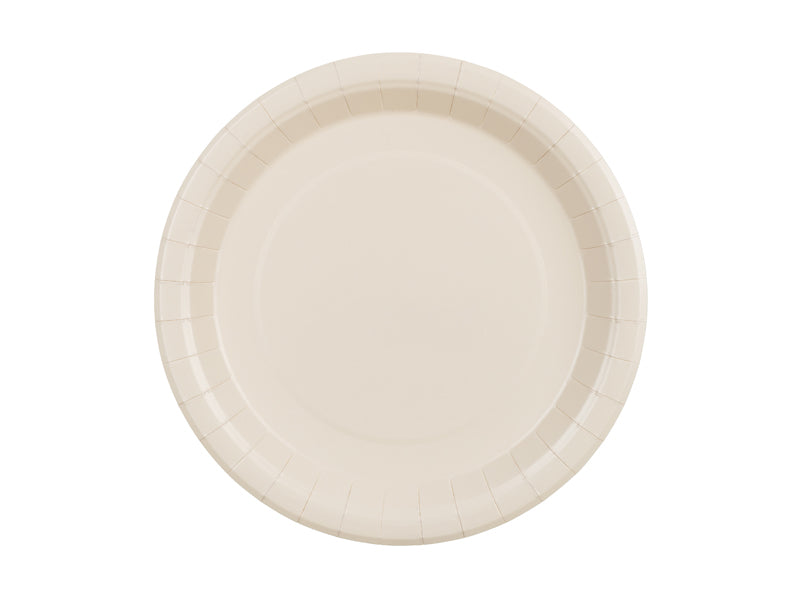 Piatti di Carta Beige (x 6)
