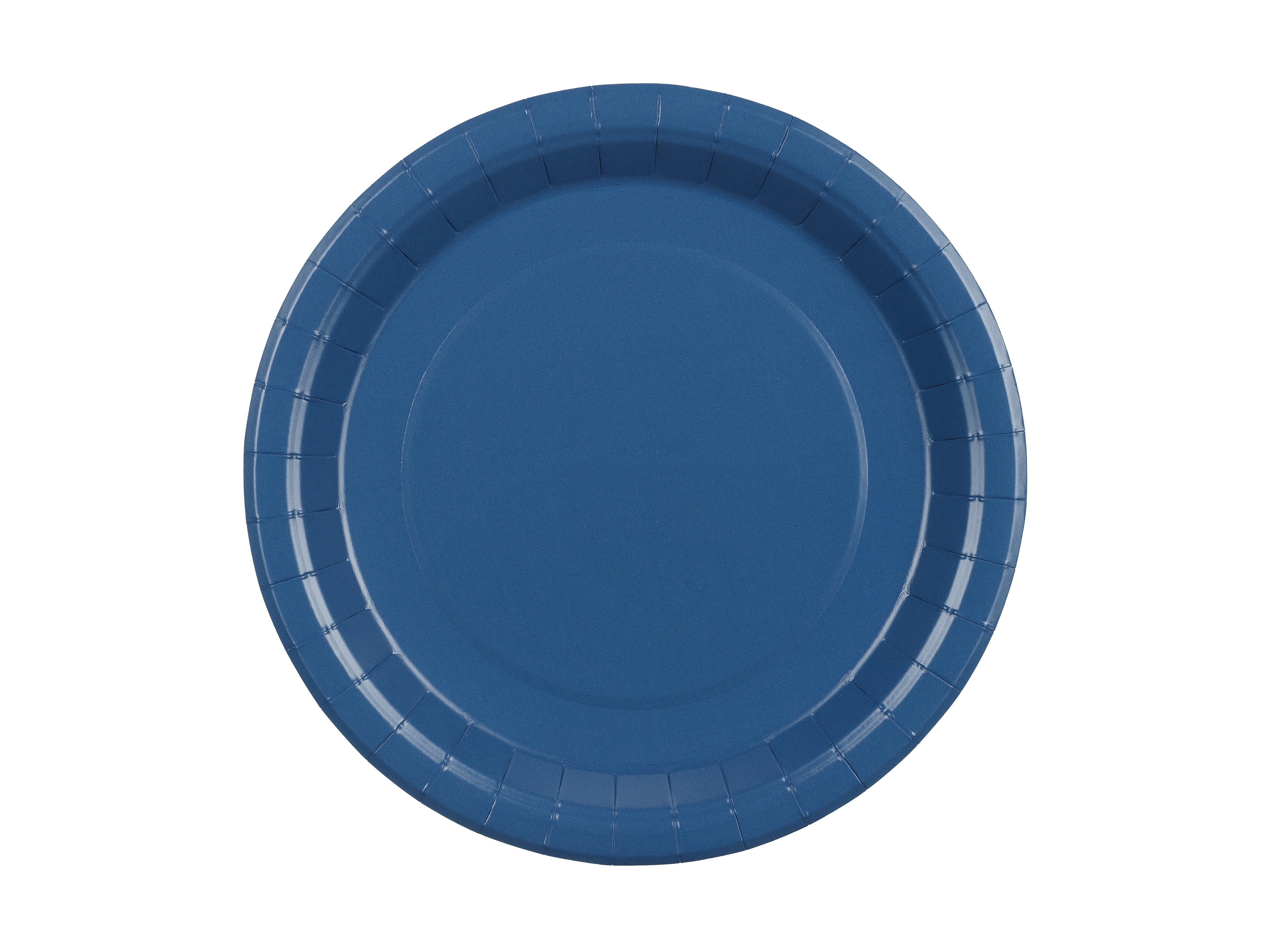 Piatti di Carta Blu Scuro 23 cm (x 6)