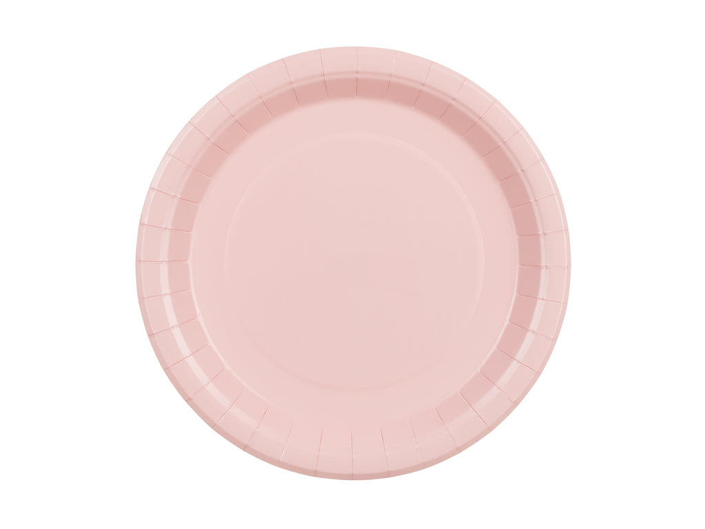 Piatti di Carta Rosa Chiaro 23 cm (x 6)