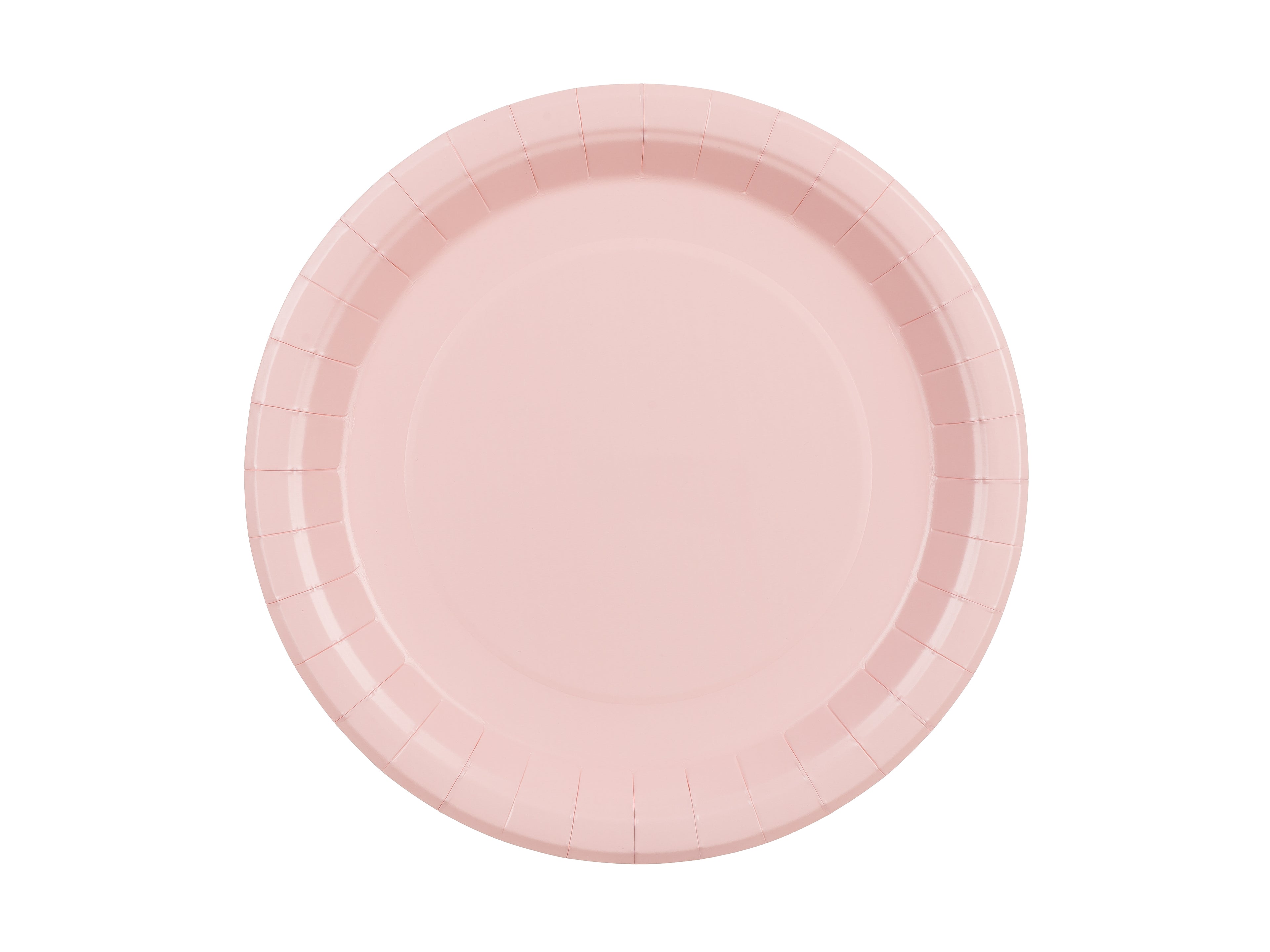 Piatti di Carta Rosa Chiaro 23 cm (x 6)