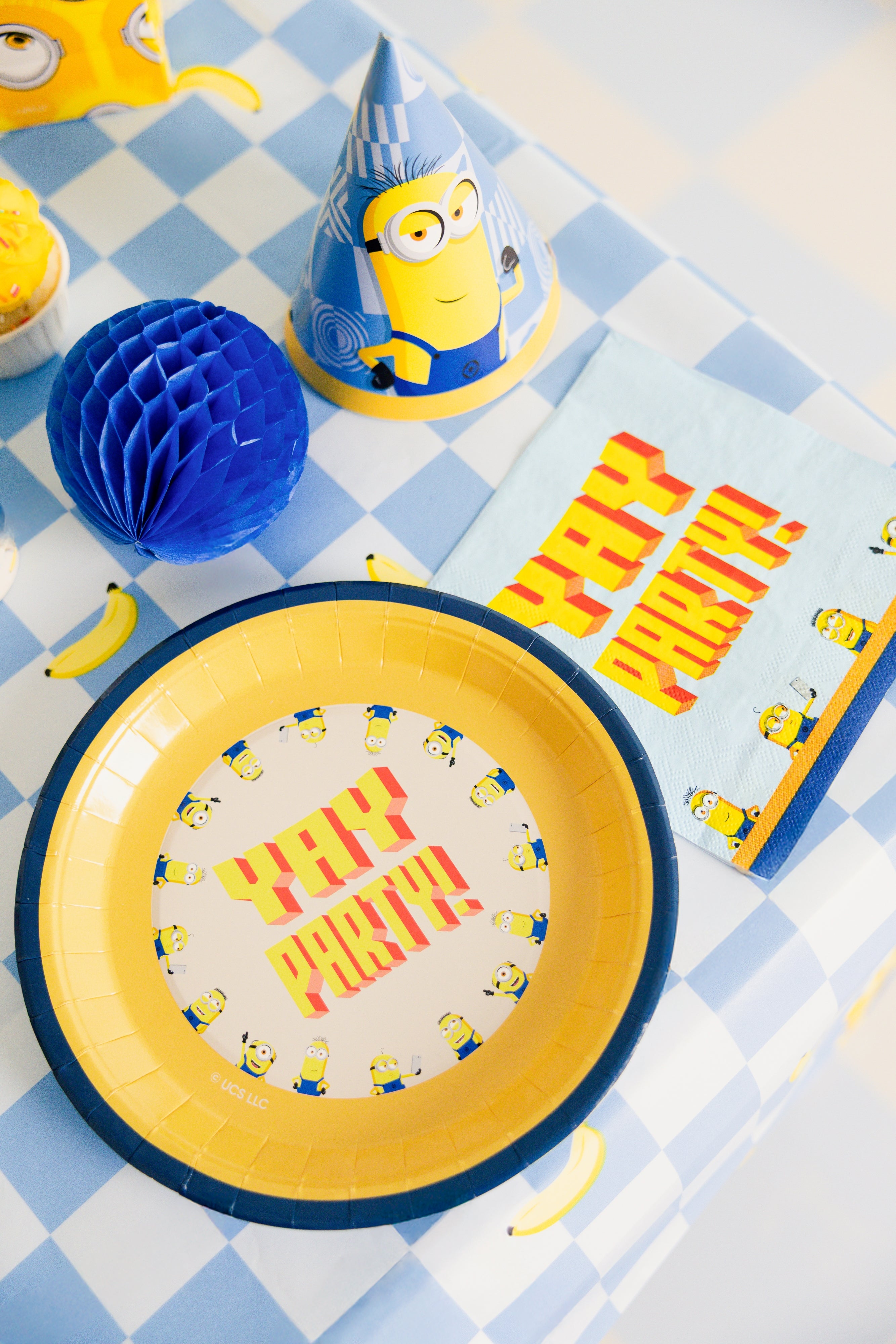 Tovaglioli di Carta Minions 33x33 cm (x20)