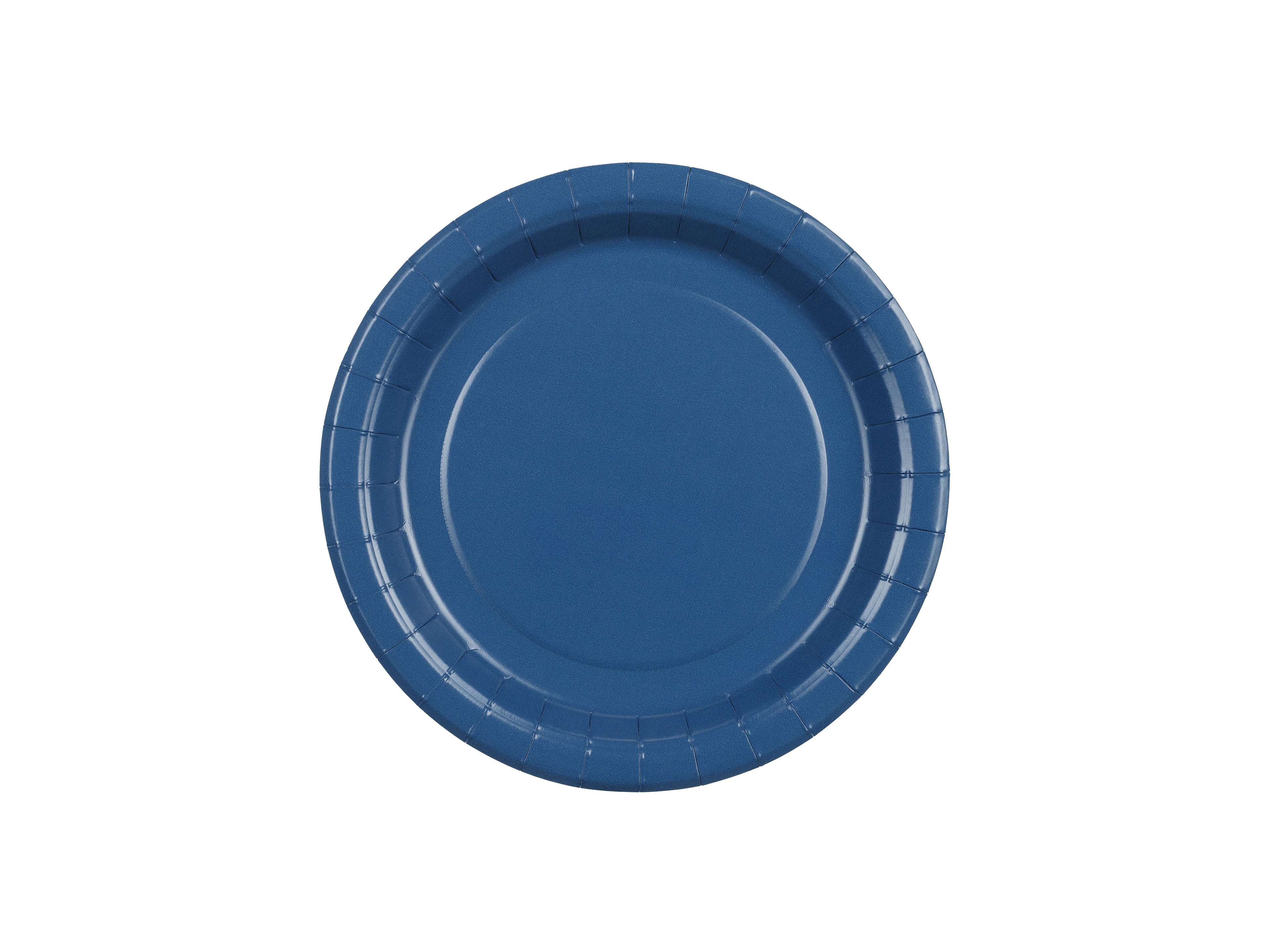 Piatti di Carta Blu Scuro 18 cm (x 6)