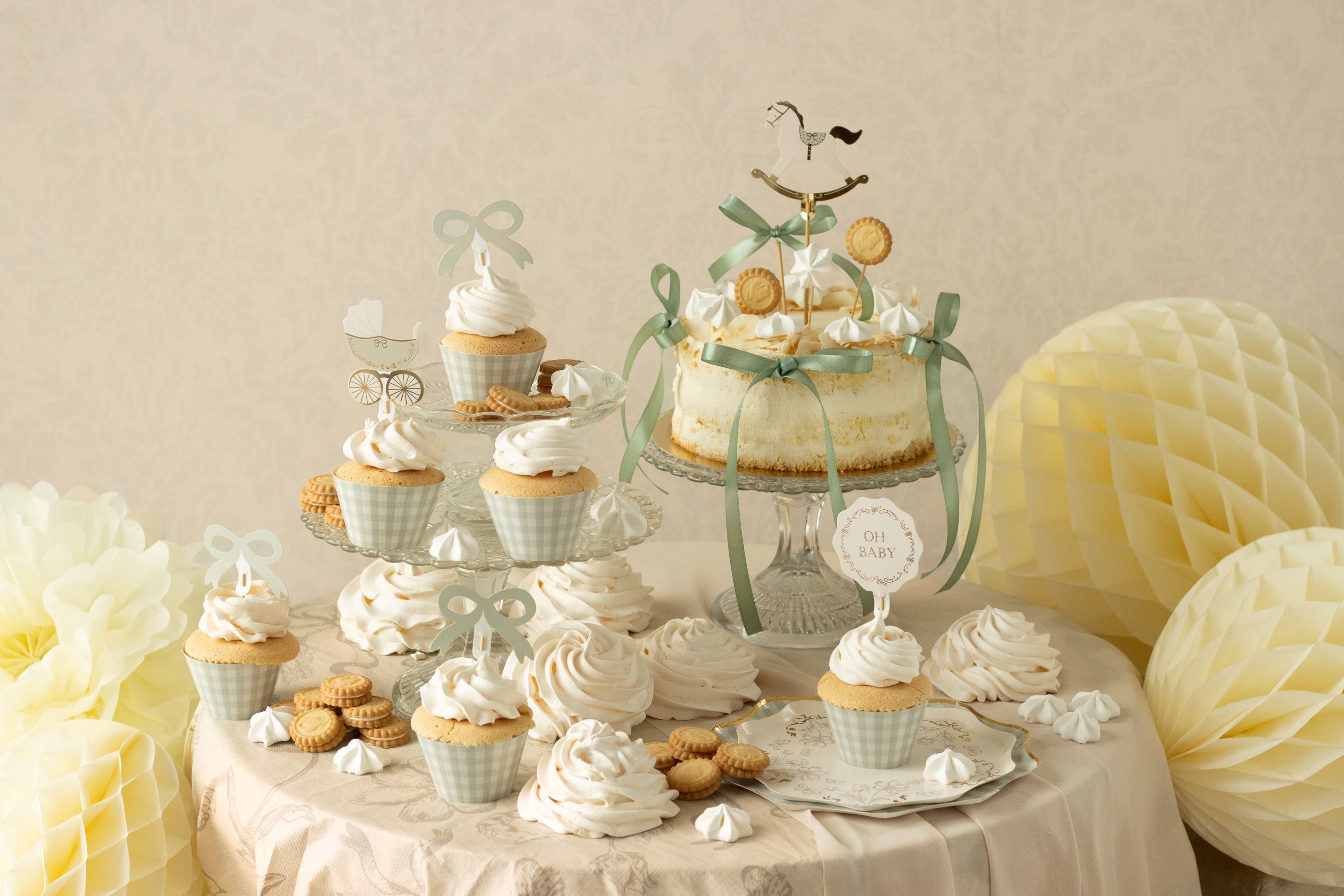 Set Cupcake Oh Baby (x 6)