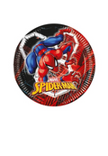 Piatti Dessert Spider-Man World of Webs 20 cm - 8 pz