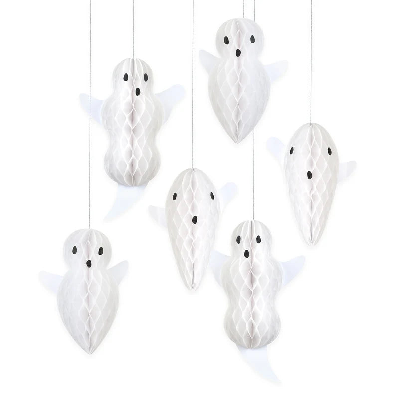 Decorazioni Sospese Fantasmi Halloween Meri Meri (6 pz)