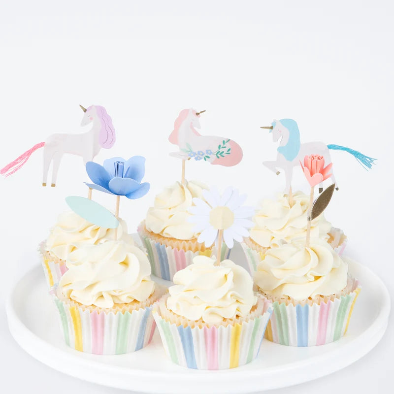 Kit Cupcake Unicorno Meadow Meri Meri (24 pz)
