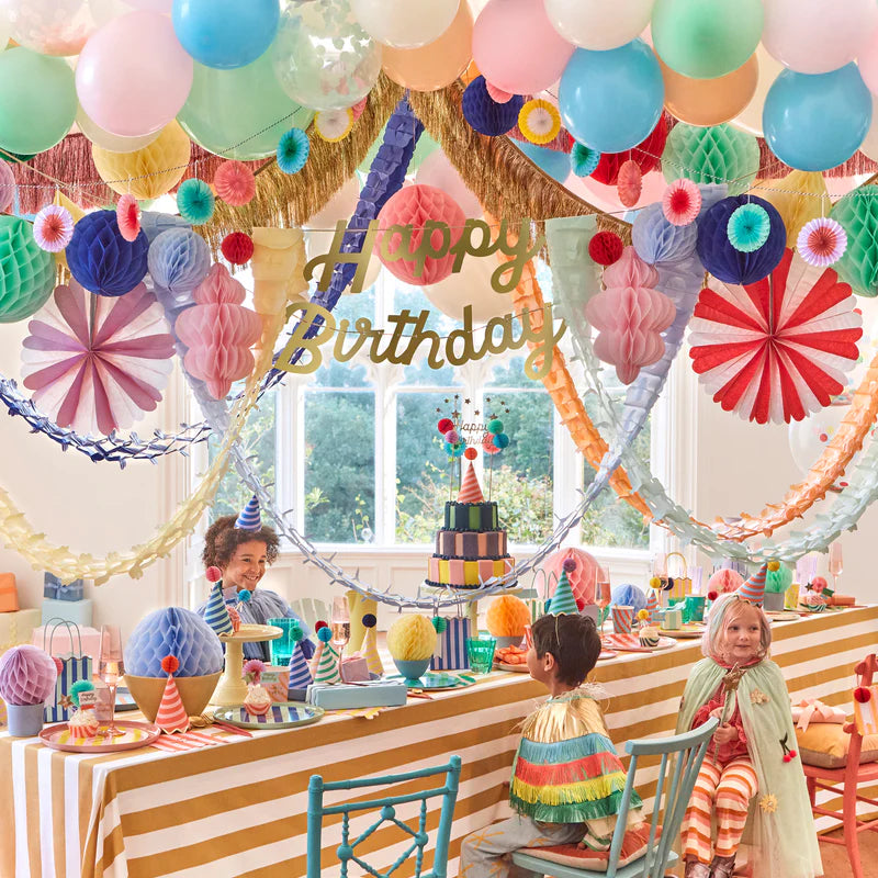 Ghirlanda Honeycomb Color Pop Happy Birthday