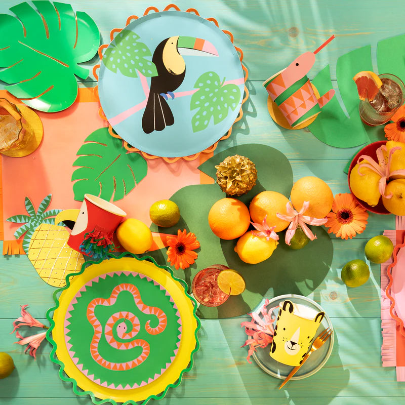 Tovaglioli Foglie Tropicali (x 16)