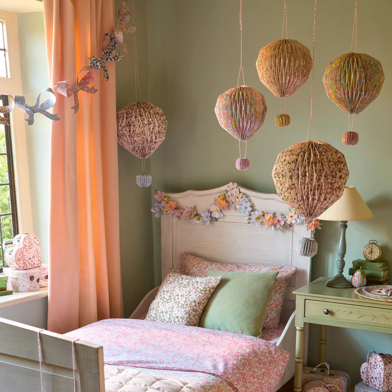 Decorazioni a palloncino floreali Liberty riutilizzabili (set da 3)